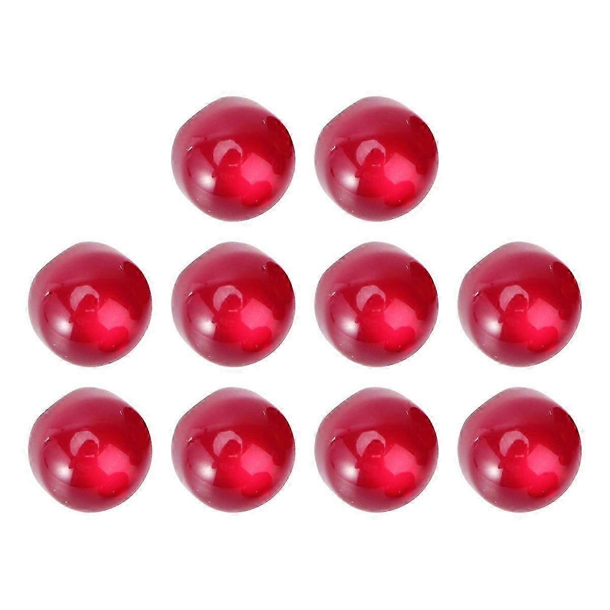 10 Pcs Retro Decor Shirt Button Imitation Jade Buttons Decorative Buttons Circular Shirt Buckle