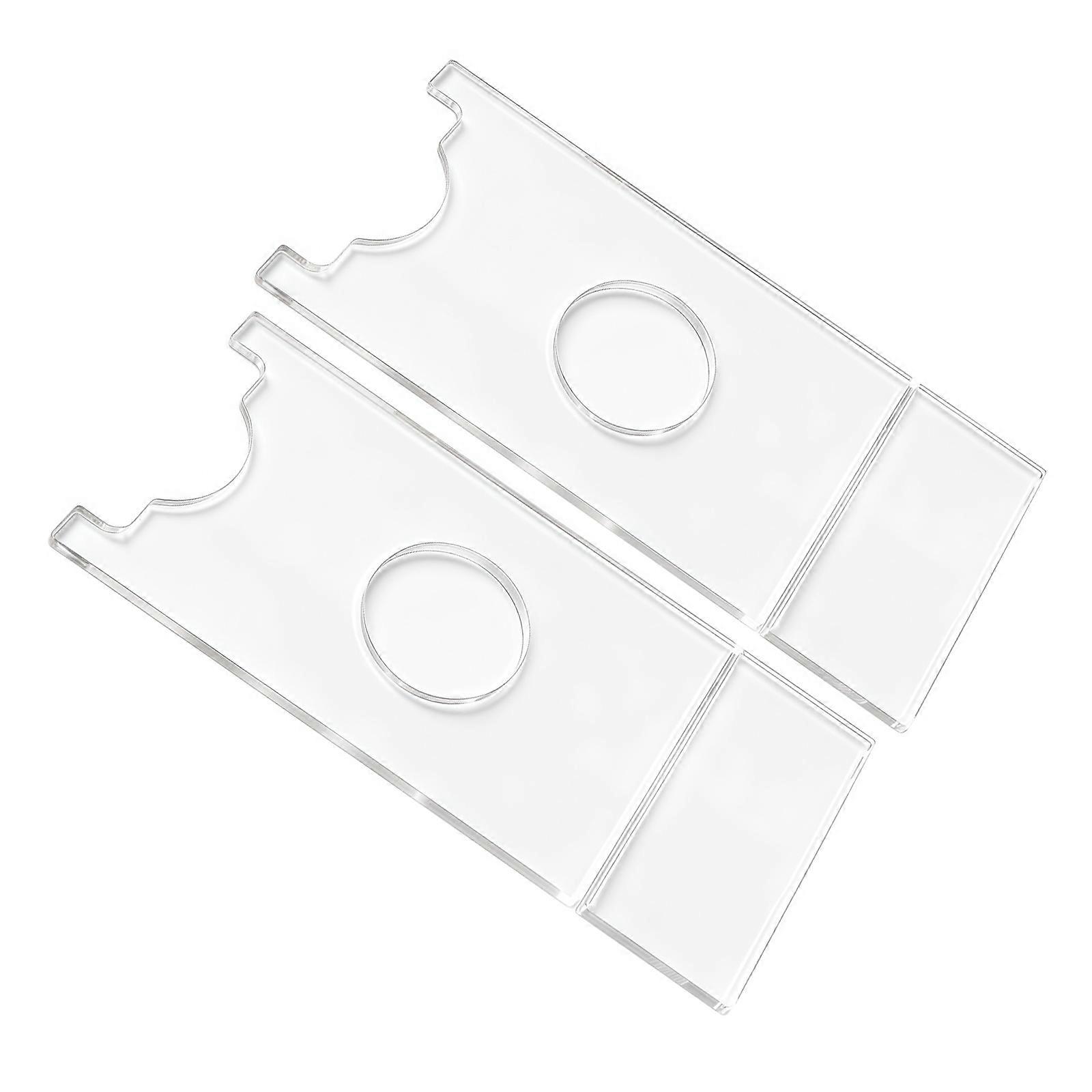 Clear Acrylic Furniture Protectors Couch Stoppers Guard For Sofa And Bedding Collision Continuous Look Quick To Assemble Multicolor