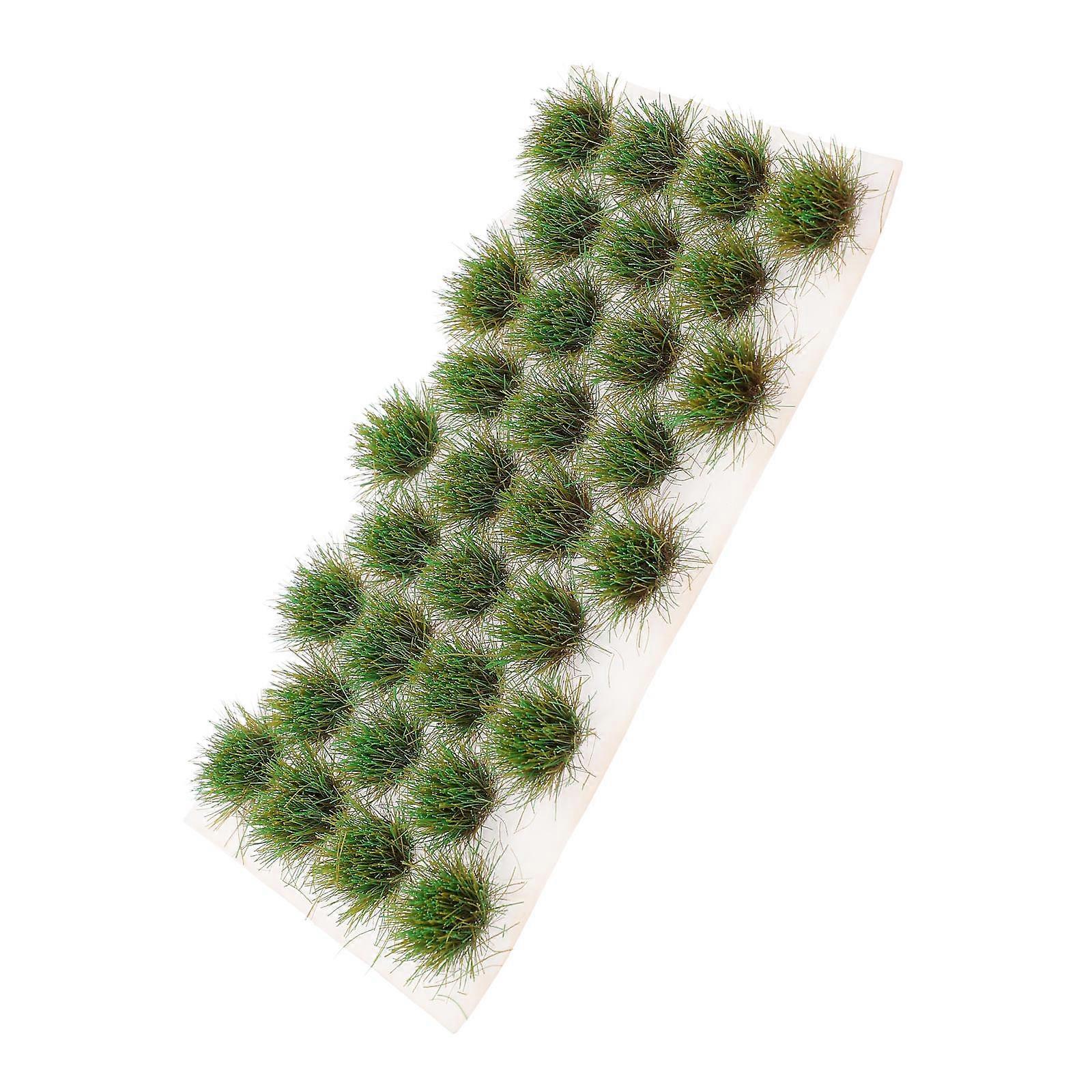 Simulation Grass Model Grass Tufts for Landscape Decoration 1Set Green