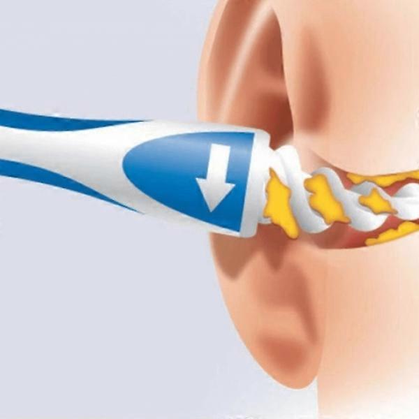 Smart Swab Ear Cleaner with Spiral 8-Pack