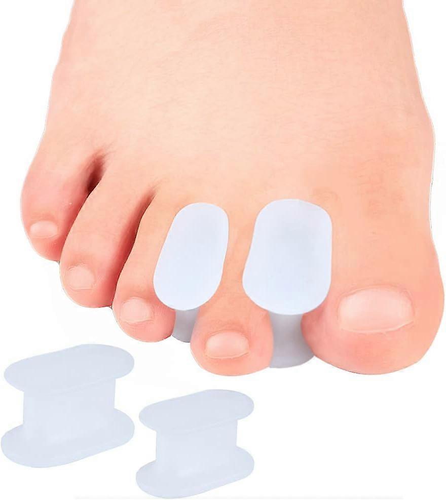 [10x] Hallux Toe Separators. Silicone Hallux Correction Toe Separators with a