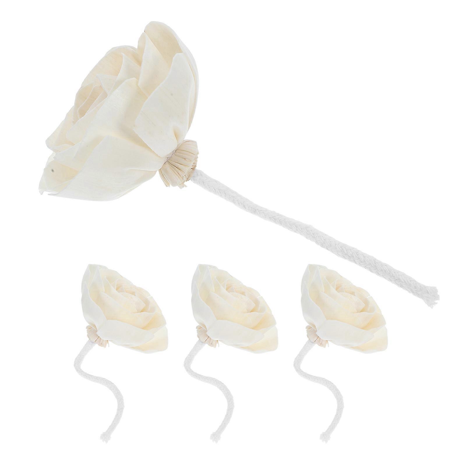 No Fire Aromatherapy Flower Diffuser Sticks for Home Use 4Pcs Kit