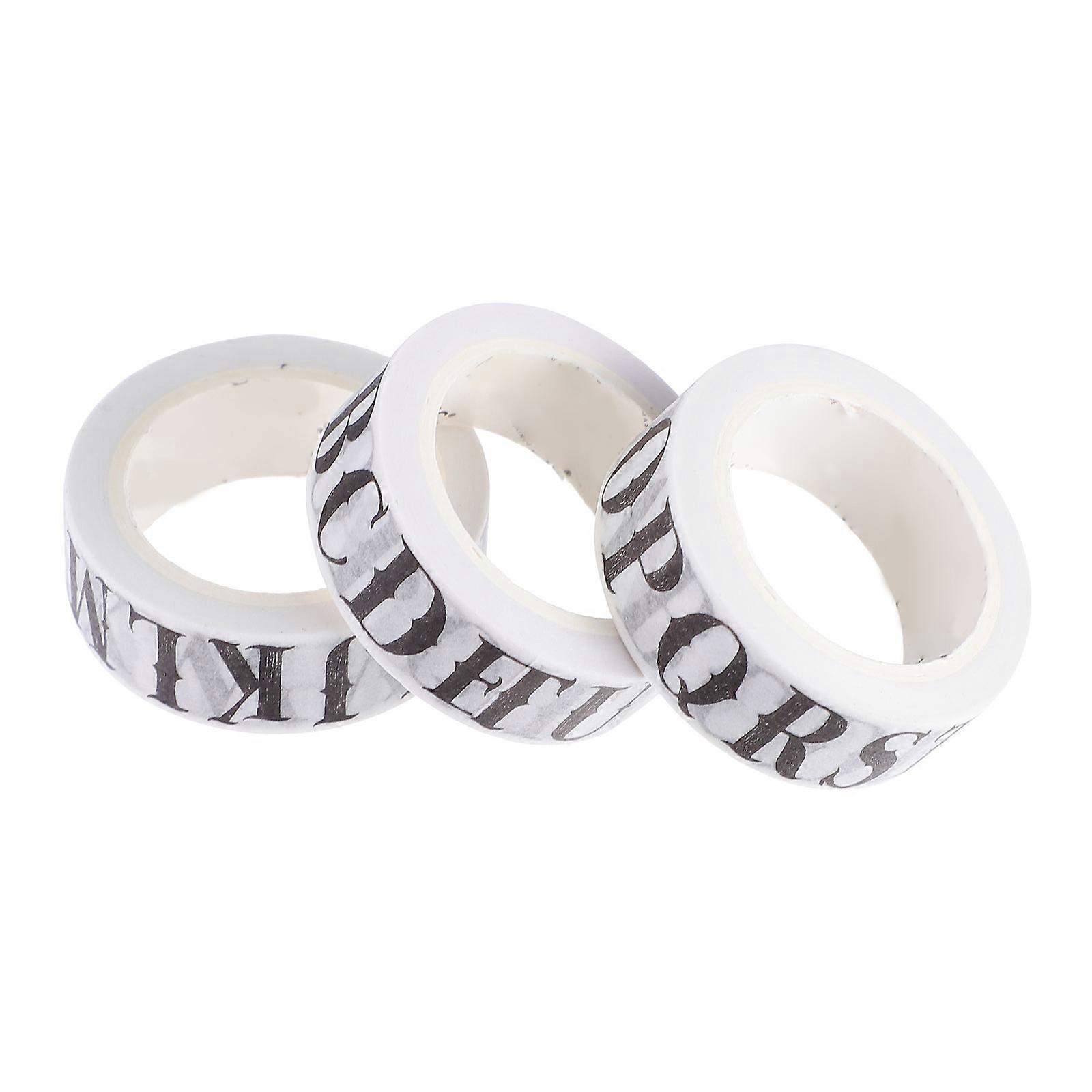 DIY Washi Adhesive Tape for Decor 3Pcs Multi-Purpose Creative Tape