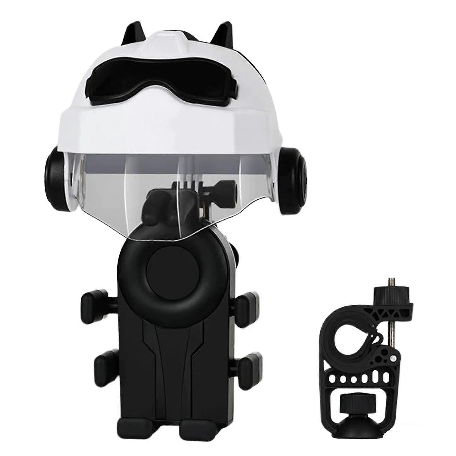 Electric Scooter Phone Mount for Navigation Tool-Free Quick Installation Delivery Work