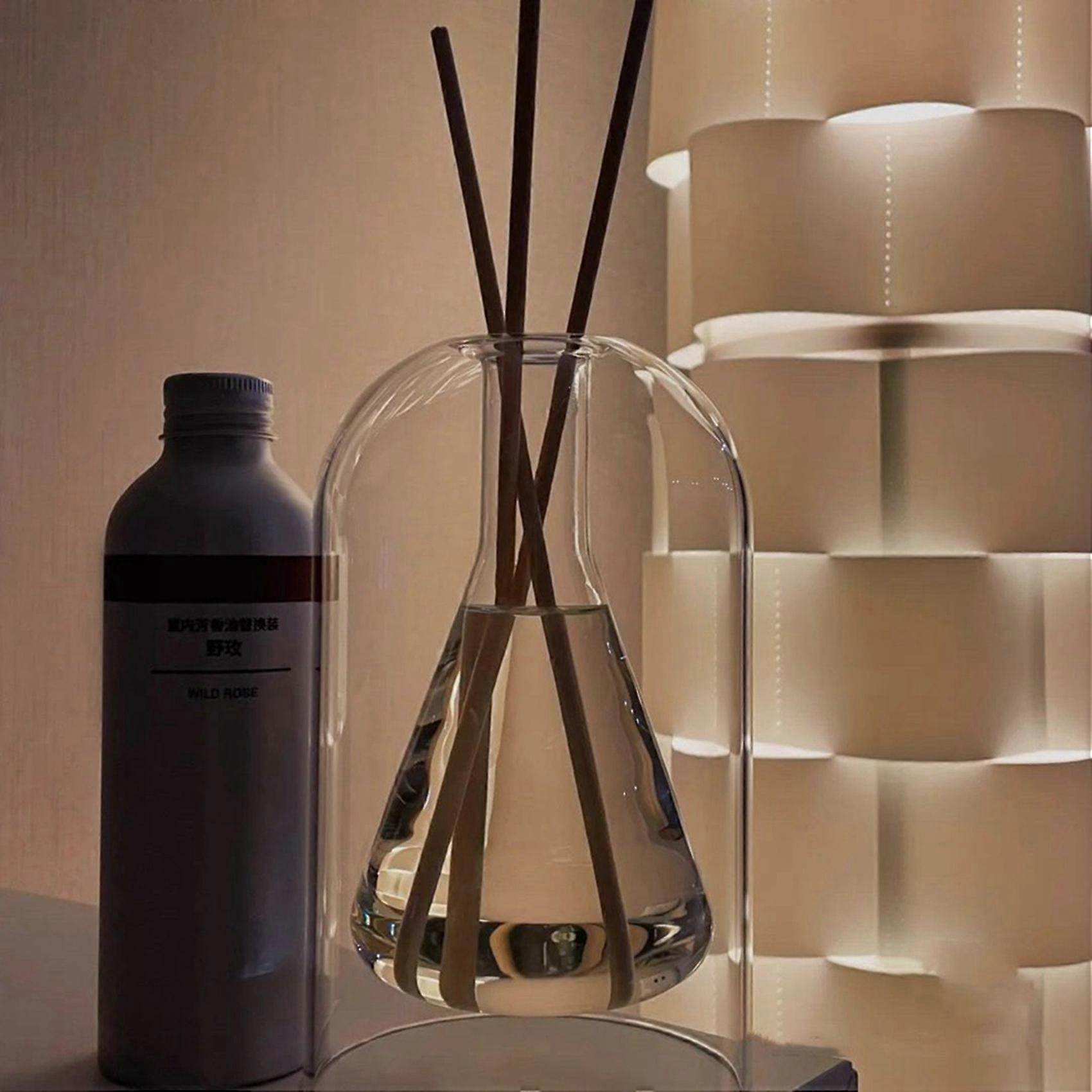 2X Storage Diffuser Bottles Aromatherapy Diffuser Bottle Modern Diffuser Glass Bottle Essential Oil Organizers,B