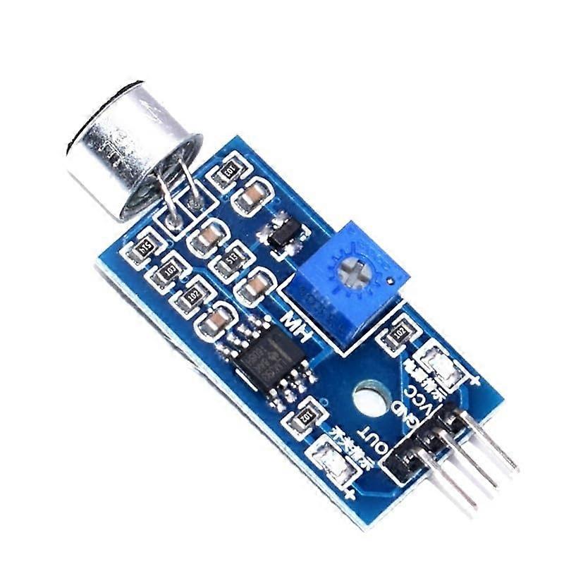 KY037 Sound Detection Sensor Module Adjustable Sensitivity AVR PIC Compatible Microphone Blue