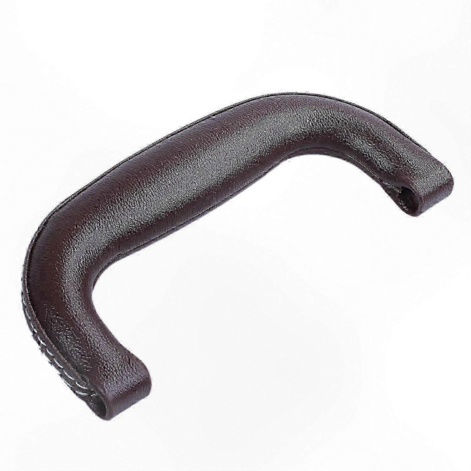 Instrument Case with Trolley Handle, Toolbox Storage, and Durable Leather Design