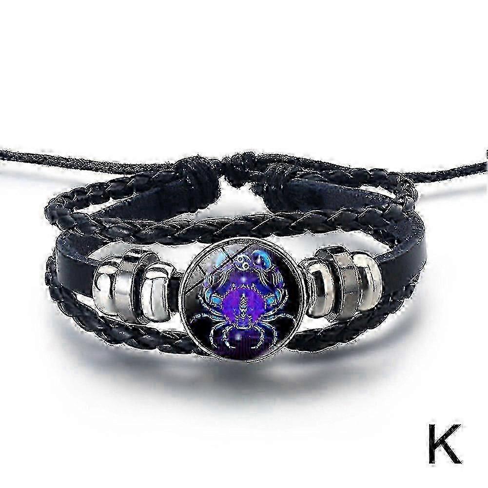 Serene Manifestation Bracelet 12constellations Gemstone Improve