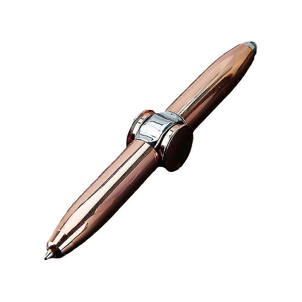 Led Fidget Spinner Pen With Gyroscope Light Up Multifunctional Writing Tool For Office School Stress Relief Gift