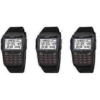 3x LED elektronisch horloge, digitaal sporthorloge, multifunctioneel rekenmachinehorloge, waterdicht horloge, computerstijl
