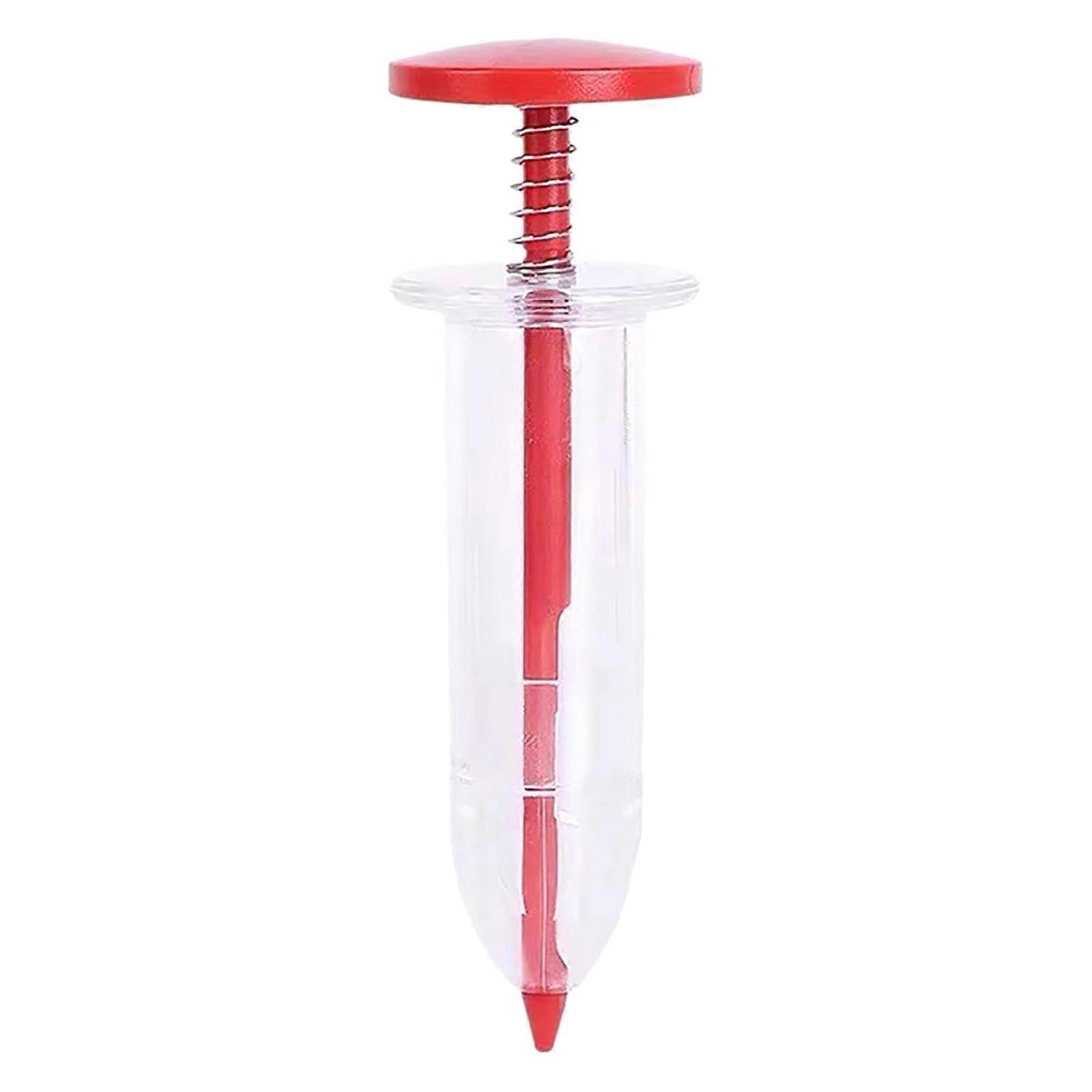 Handheld Seed Dispenser for Garden Planting, Mini Seed Spreader Tool with Precise Distribution