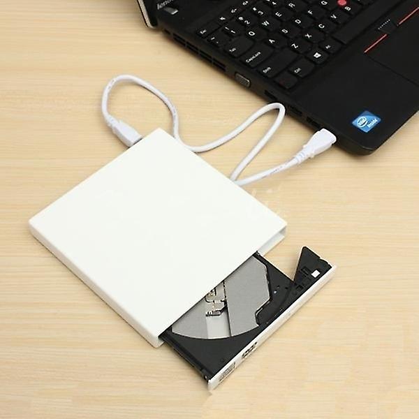 Usb 2.0 External Dvd Rom Optical Drive Cd Rw Burner Dvd/cd-rom Combo Writer Recorder Portable For Laptop Computer Pc