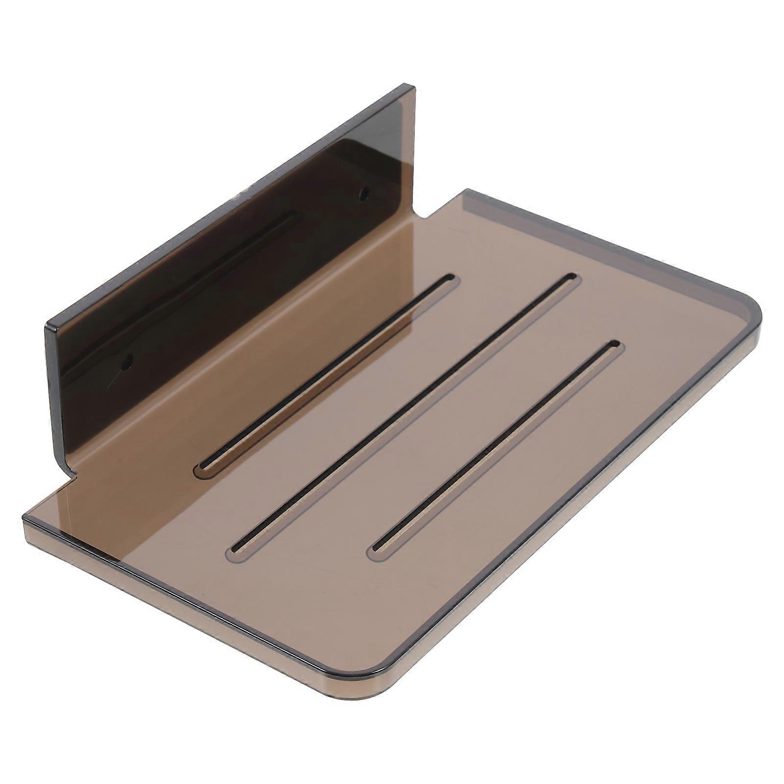 Shower Organizer Plastic Wall-Mounted Rack for Bathroom 1 Piece