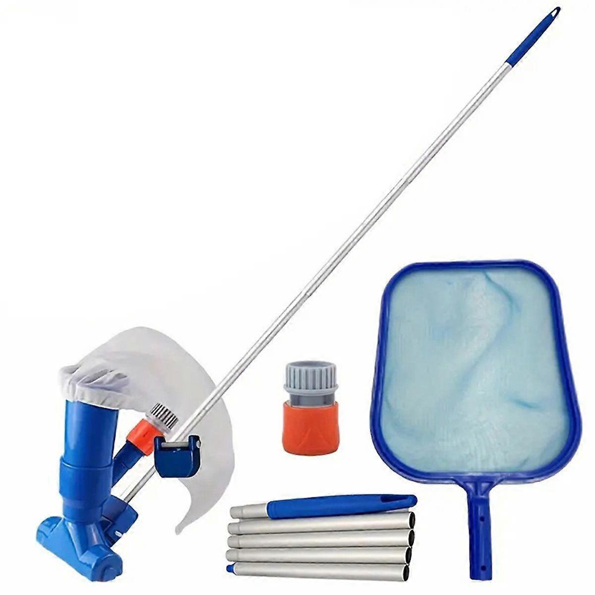 Pool Filter Swimming Pool Vacuum Cleaner Set Tool Clean Pool Bottoms Net Cleaning Pool Tool US Stand