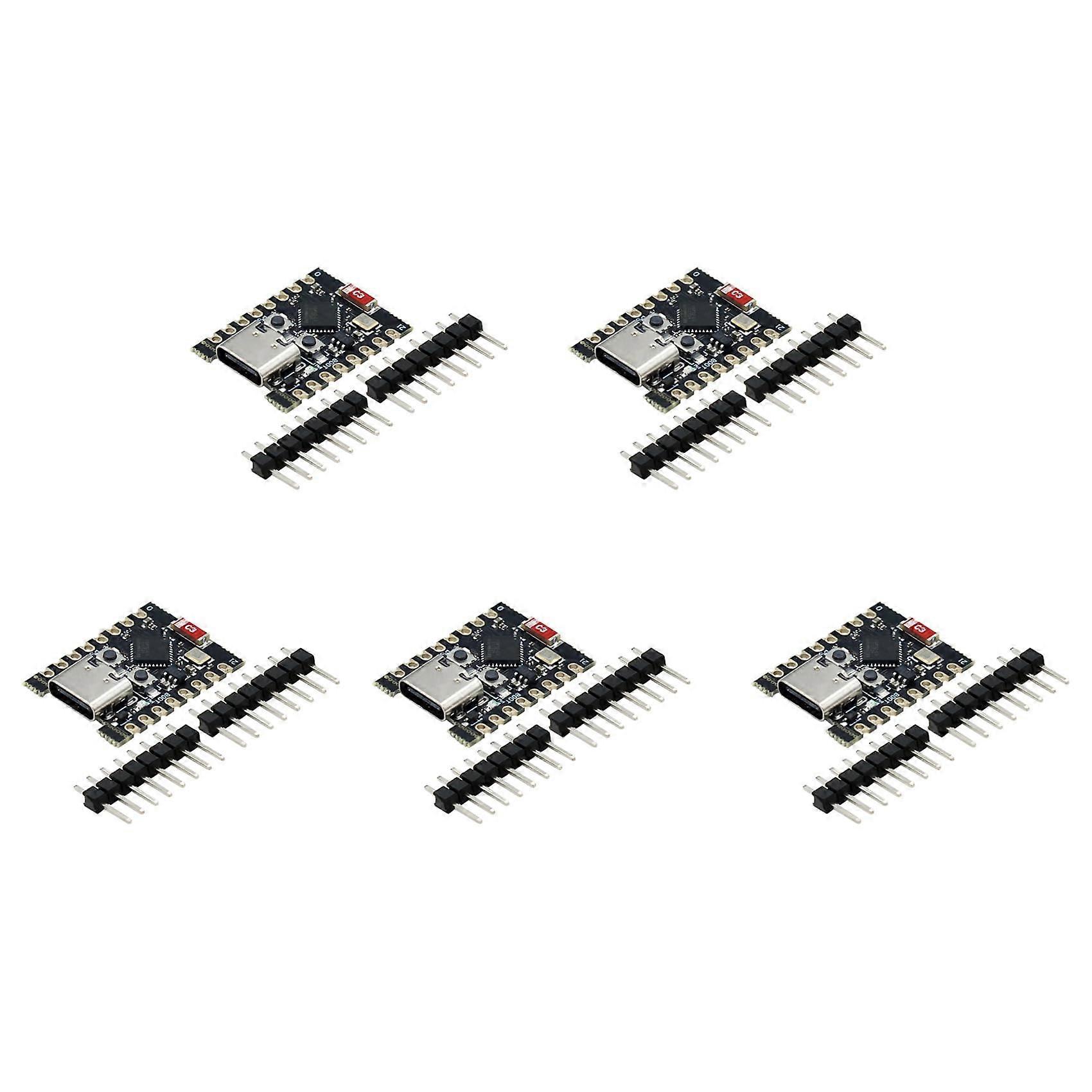 5X ESP32C3 Development Board WiFi Bluetooth Dual Mode Performance Chip for IoT Projects