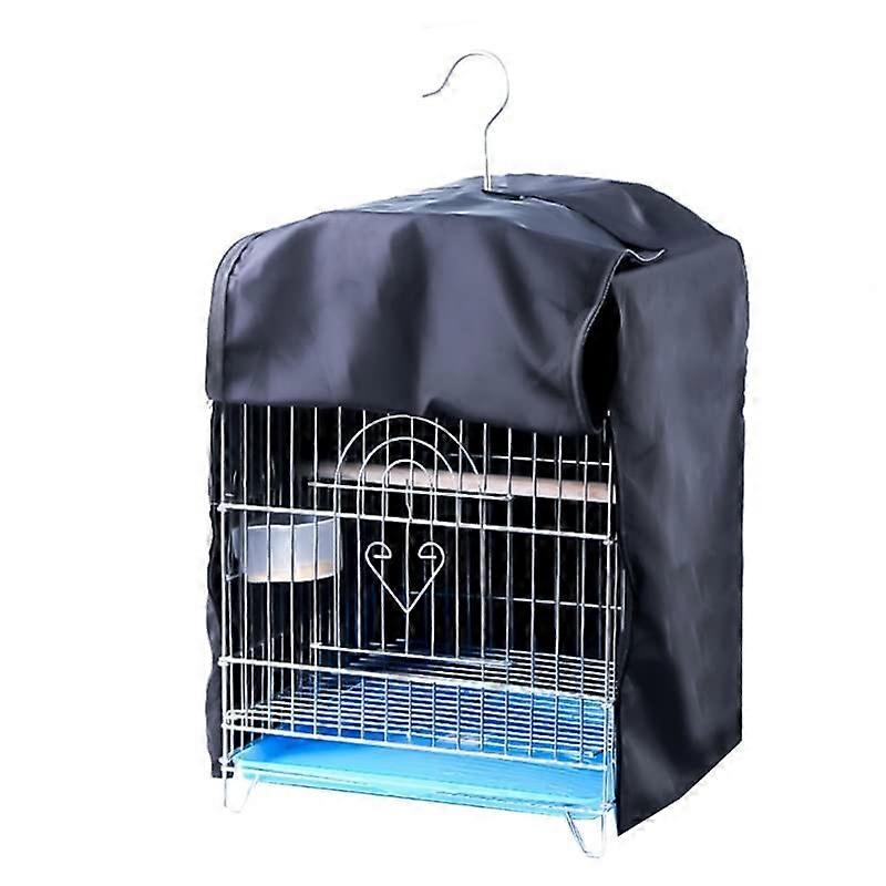 Waterproof Bird Cage Cover for Parrots, Lightproof and Windproof Shade for Square Cages