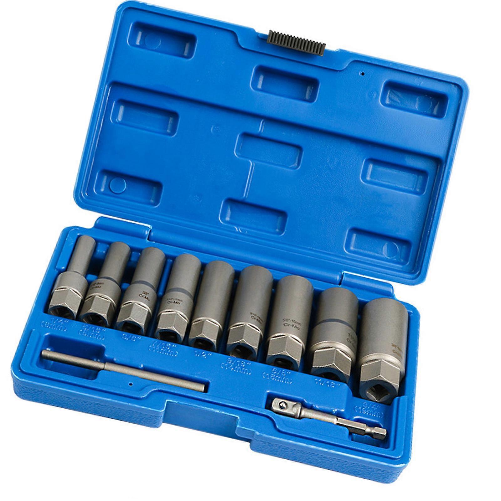 Hexagonal Shank Broken Head Screw Extractor Screw Broken Head Screwdriver for Taking Out Electric Drill Multicolor