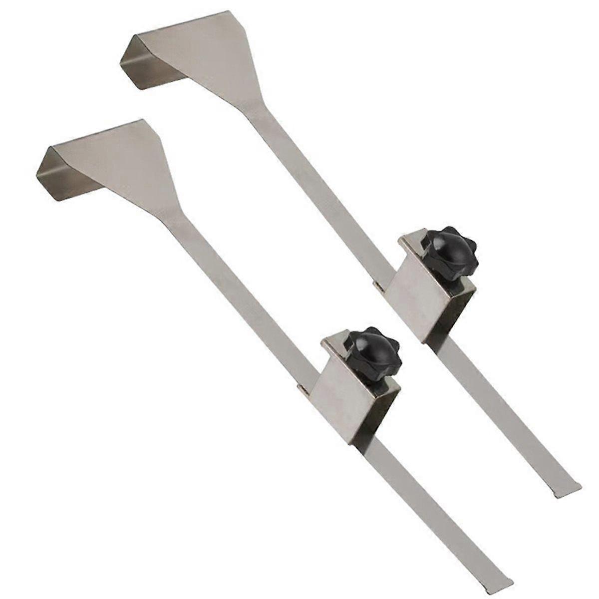 Adjustable Fixed Clamp for Drawer Panels Installation Embedded Handle Front Mounting Clip