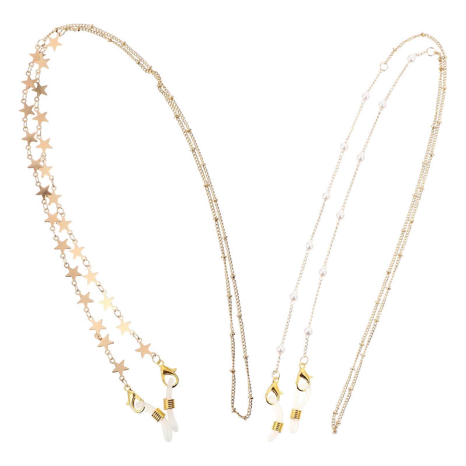 Glasses Lanyards for Hanging Use with 6Pcs Multifunction Set