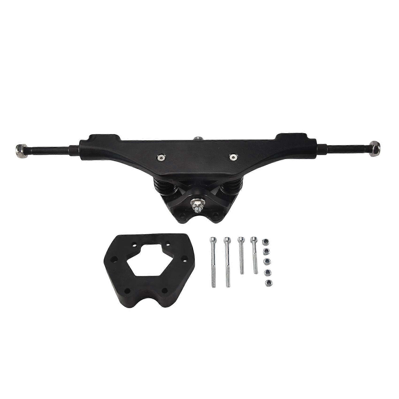 17 polegadas caminhão de skate elétrico de alumínio junta motor caminhões elétrico skate ponte riser pad longboard ponte