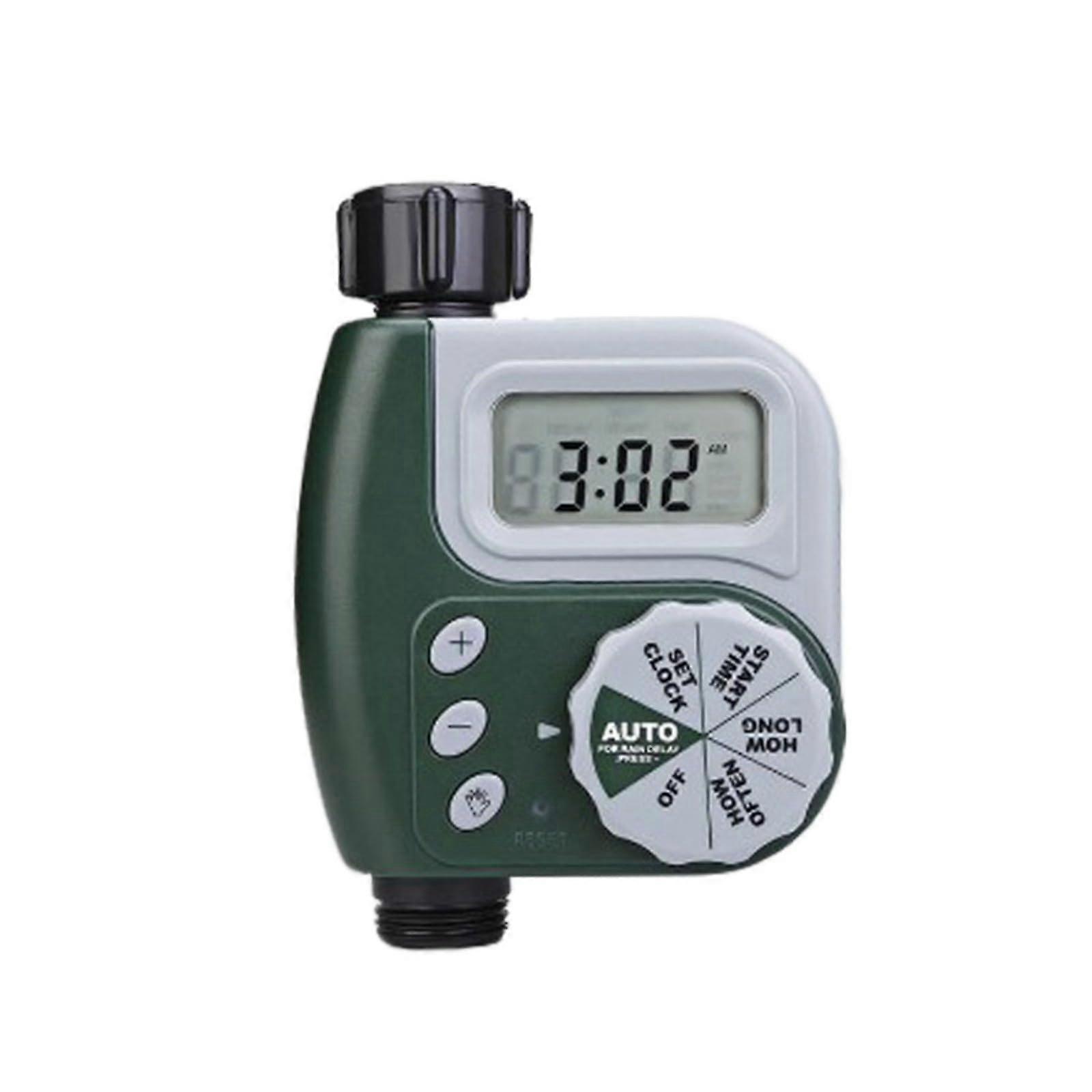 Water Timer for Garden Hose with Smart Water Scheduling, Automatic Drip and Sprinkle for Lawn