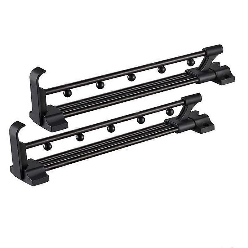 2Pcs Extendable Clothes Rail for Pull-Out Clothes Hanger Extendible