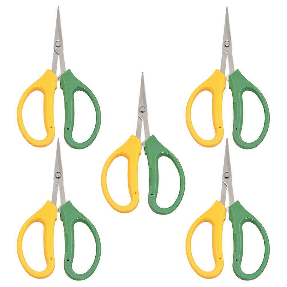 Garden Shears Hand Pruning Shears for Garden Trimming 5Pcs Assorted Color
