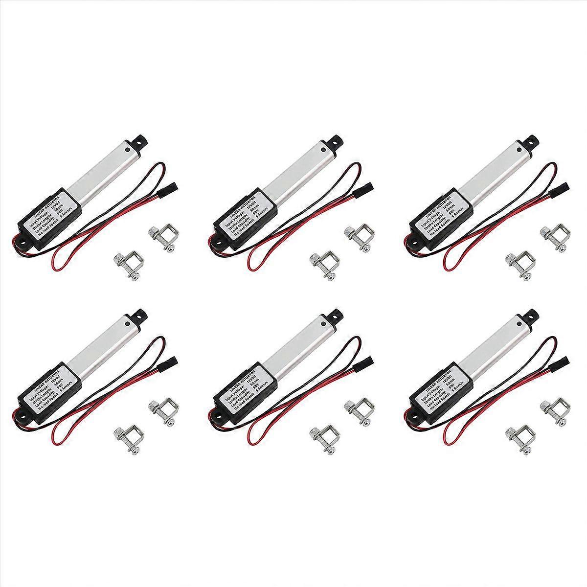 Micro-Linear Actuator, 2 Inch Stroke, 90N/20.3Lb, Speed 9.5mm/S