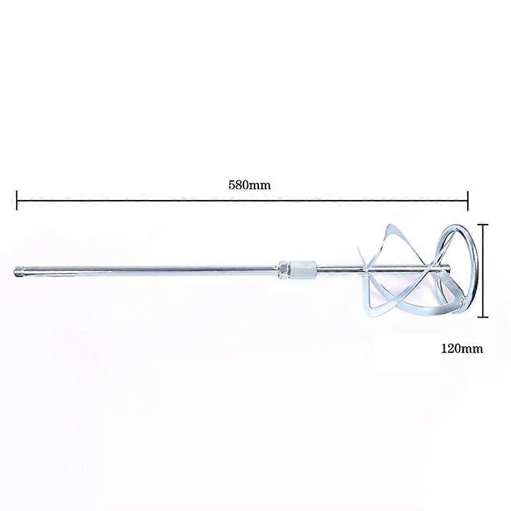 Industrial Mixer Stirring Rod for Cement Mixing Silver