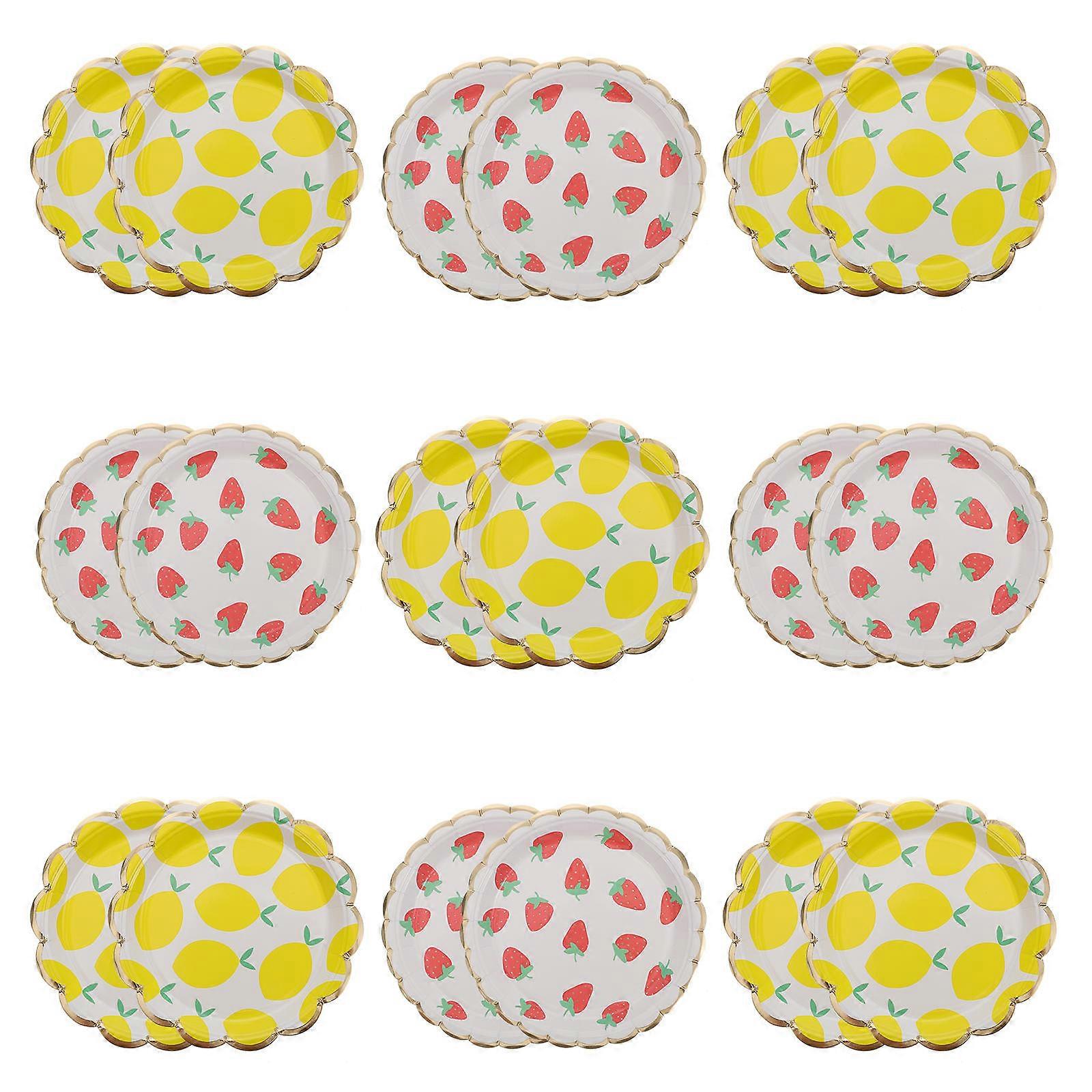 Food 20Pcs Cake Square Assorted Color Simple Design For Gathering Event