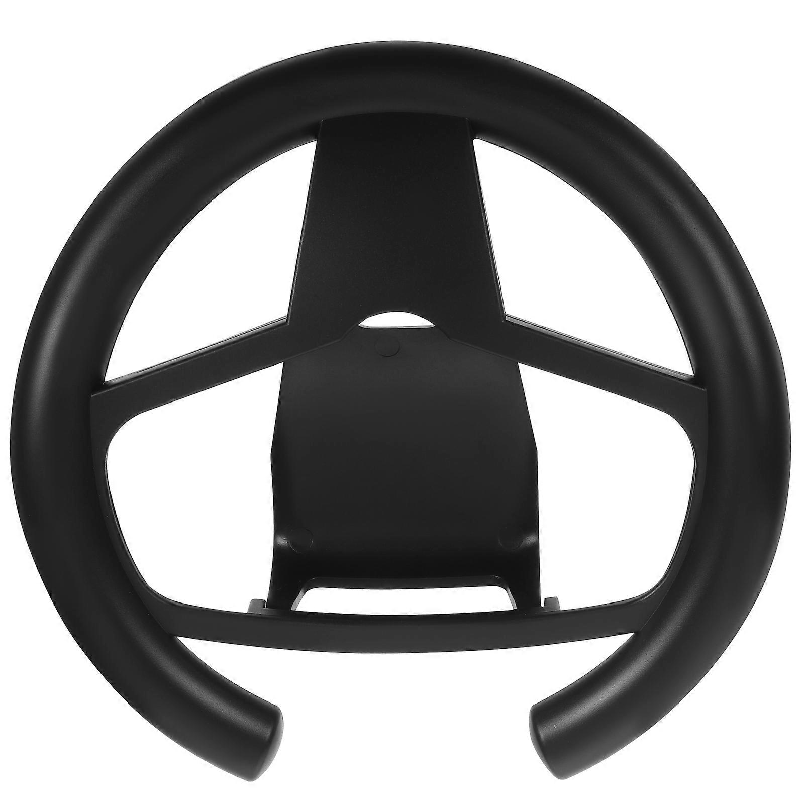 Plastic Racing Steering Wheel Replacement Wireless for 2Pcs Game Controllers