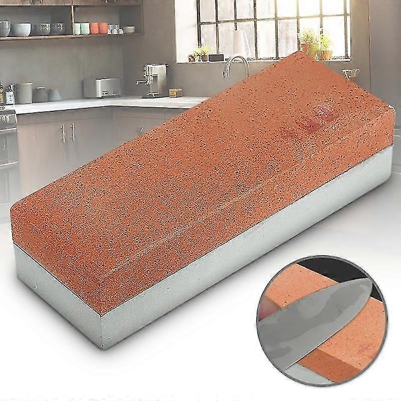 Double-sided Rectangle Whetstone Knife Sharpener Grit Grindstone Kitchen Tool