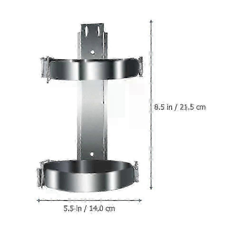 Fire Extinguisher Wall Mount Bracket, 2 Count - Office Holder Hanger