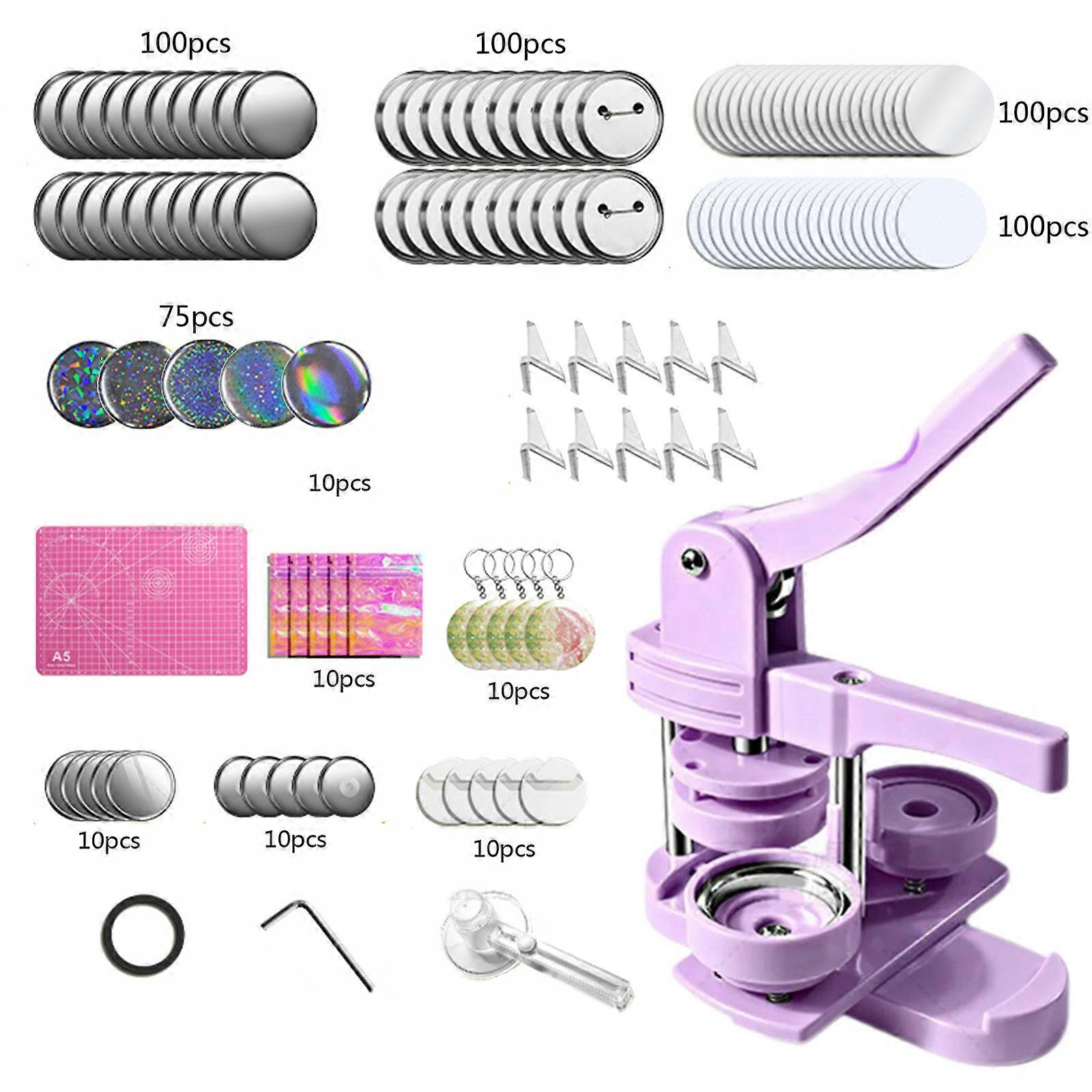 Utility Do It Yourself Bedge Making Set Toxic Materials Educational Gift For Childrens Hands Skills  Purple