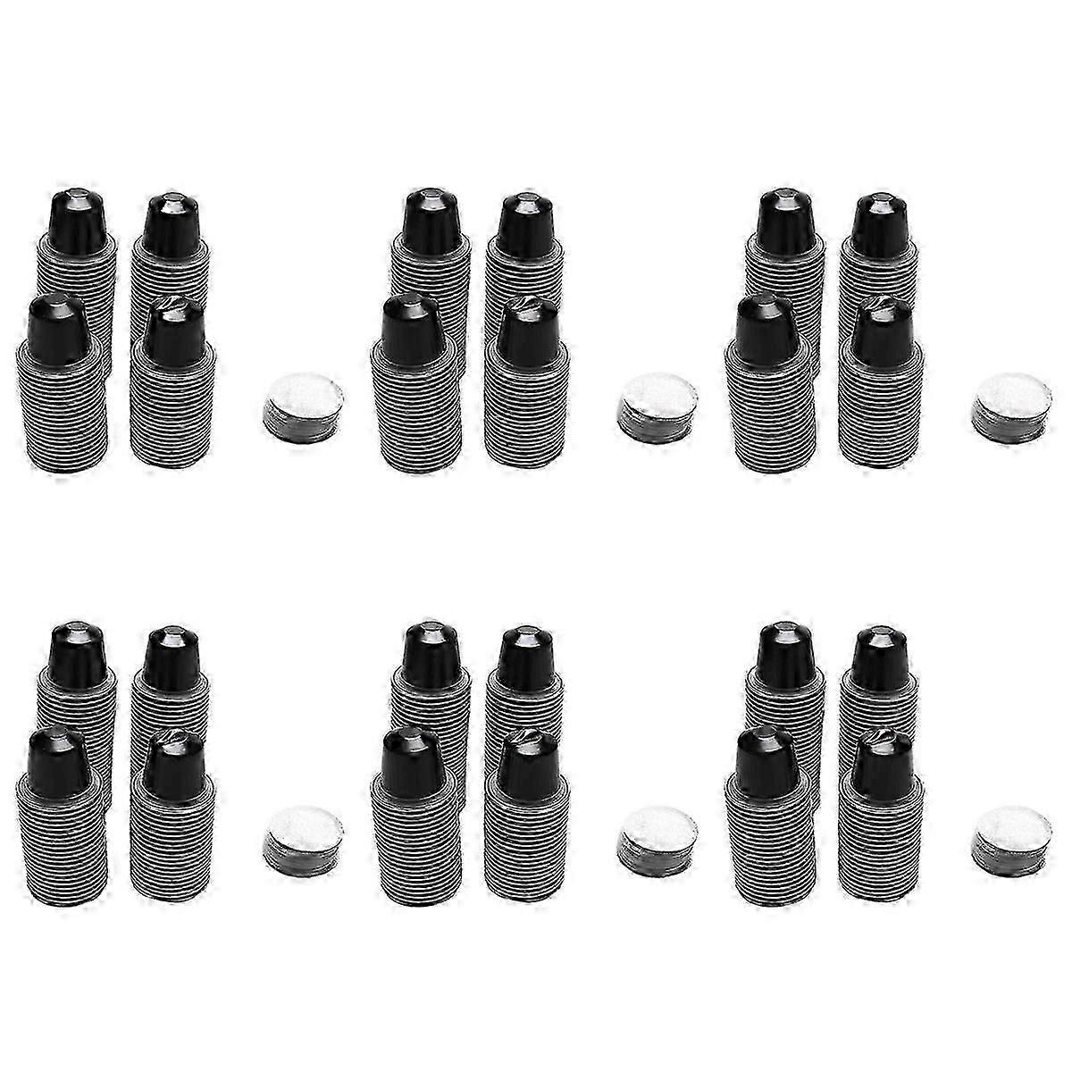 100 Sets Refillable Coffee Capsule Cup Disposable Pod for Automatic