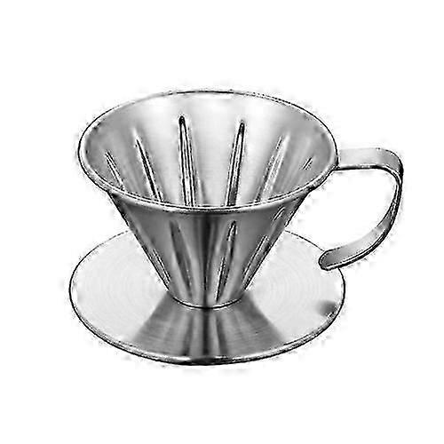 Double-layer Stainless Steel Pour-over Coffee Filter