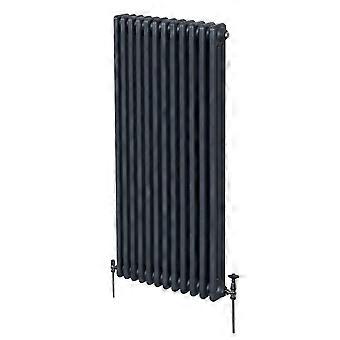 Traditional 3 Column Radiator 1800mm x 562mm Modern Central Heating Heater Matt Anthracite Grey