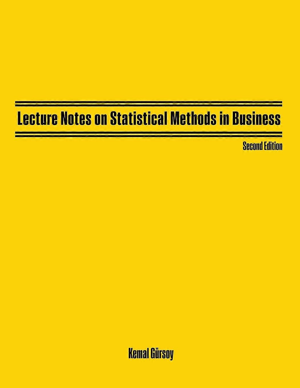 Statistical Methods - Gursoy - Paperback - en Book