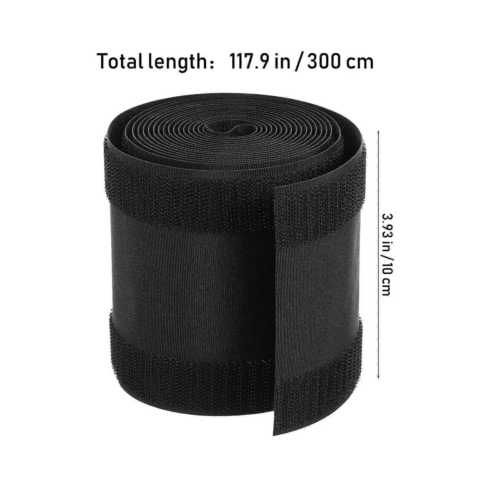 3 Meter Floor Cable Cover Protect Cords Cable Protector Hook and Loop Strap Tape