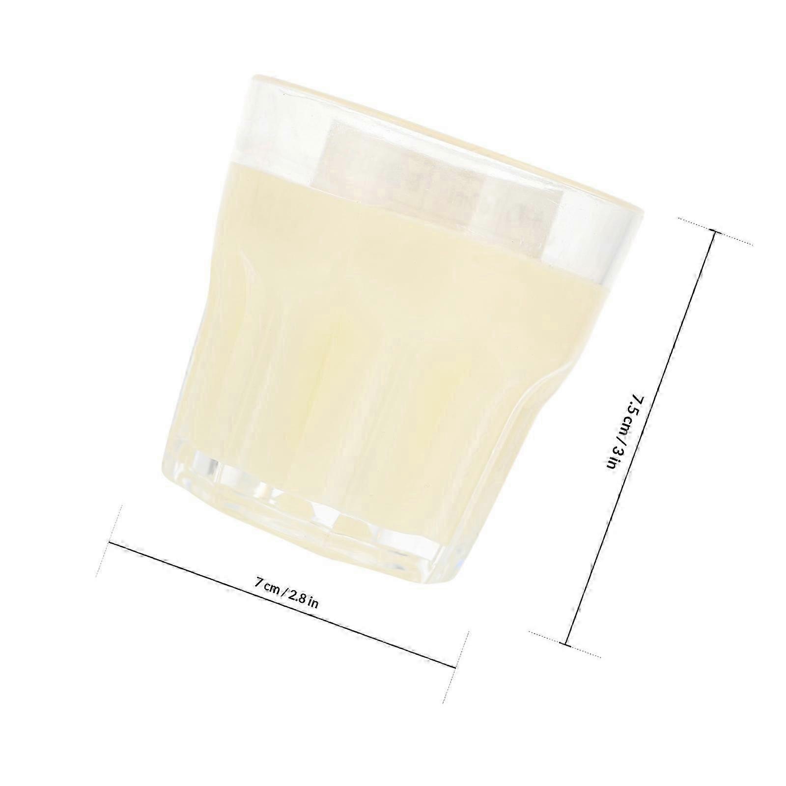 Plastic Model Simulation Milk Model for Home Display Beige