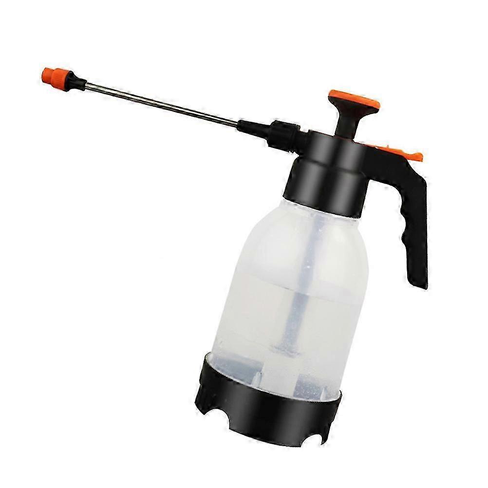 Plastic Pressure Spray Bottle for Gardening, Push-Type Trigger, 1 Pack