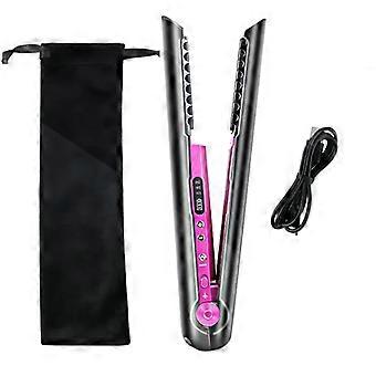 Kabelloser Haarglättungskamm 2 in 1Haarglätter Tragbarer Mini Wireless Cordless Hair Flat Iron Styling Haarlocke