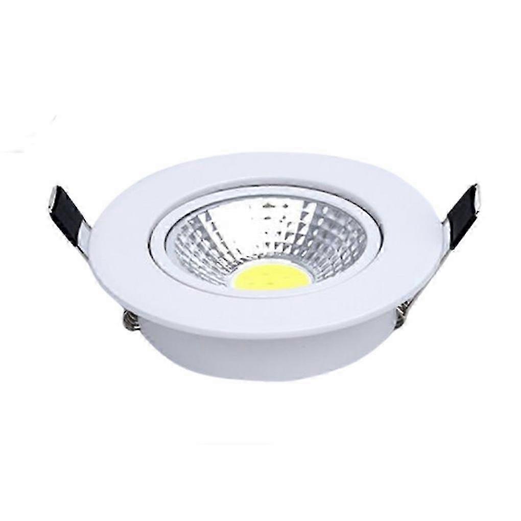 3W Ceiling Downlight Adjustable Embedded Mounted Spotlight 6000-6300K White