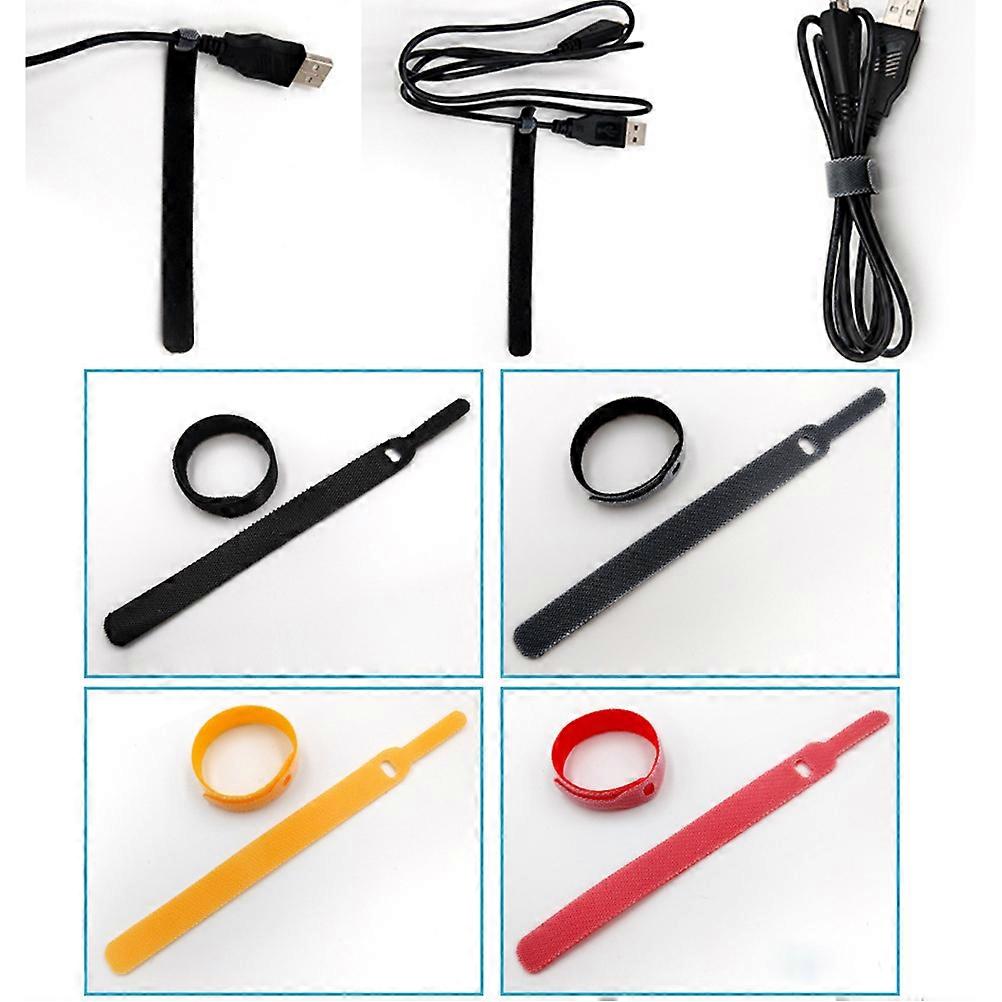 Ties Sticker for Cable Organizing 100Pcs Multicolor Set