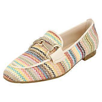 Gabor slip-on damskor 85.214.41 - Flerfärgat läder - UK storlek 8 - EU storlek 42 - US storlek 10.5