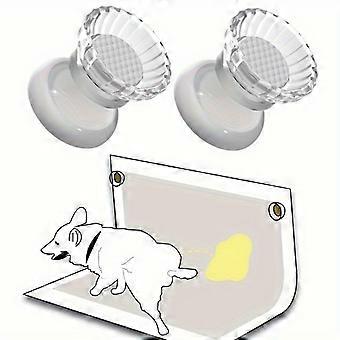 "Innovative" 2-Pack Magnetic Dog Pee Pad Holders - Easy Stick-On Pet Training Mats Clips For Small Animals