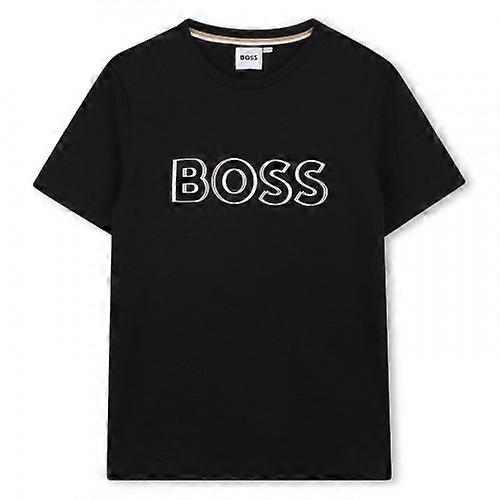 Boss Childrens/Kids Logo Printed Regular T-Shirt