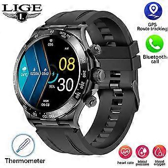 Smartwatch Smart Watch For Adult Body Thermometer Health Monitor GPS Motion Tracking Bluetooth Call Connected Watch Adult 2023