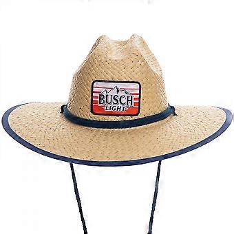 Busch Light Red, White & Blue Patch on Woven Lifeguard Hat