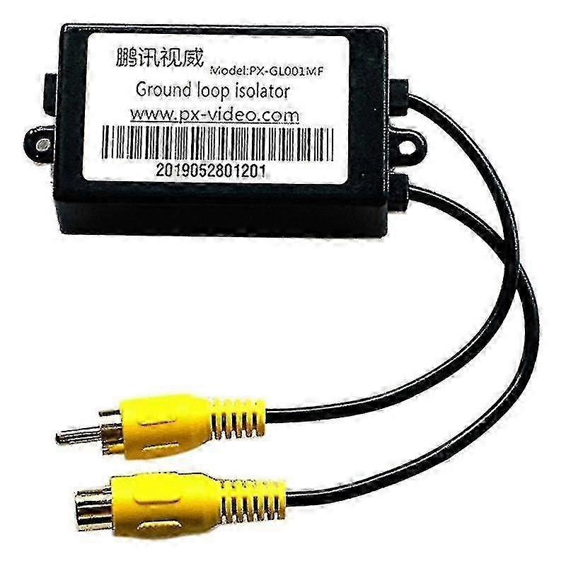 RCA Video Isolator - Eliminate Ground Loop Noise, Interference Filter for CCTV/Surveillance System